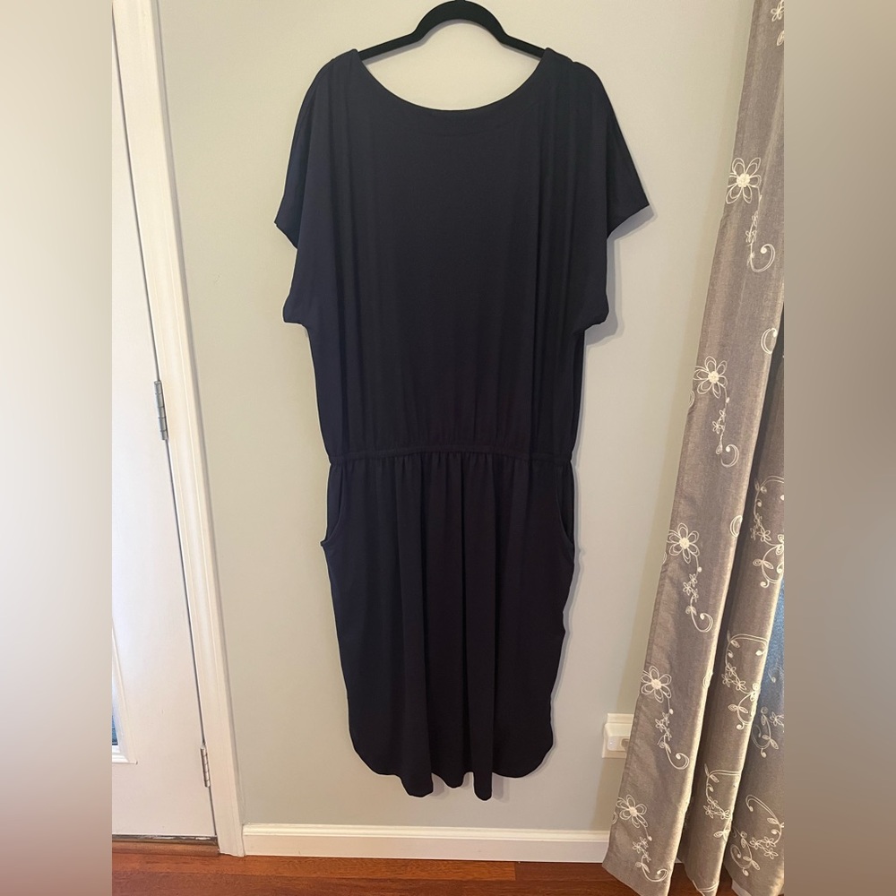 LuLaRoe Classic Navy Midi Dress